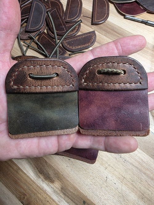 Burgundy Cordovan Shooting Tab