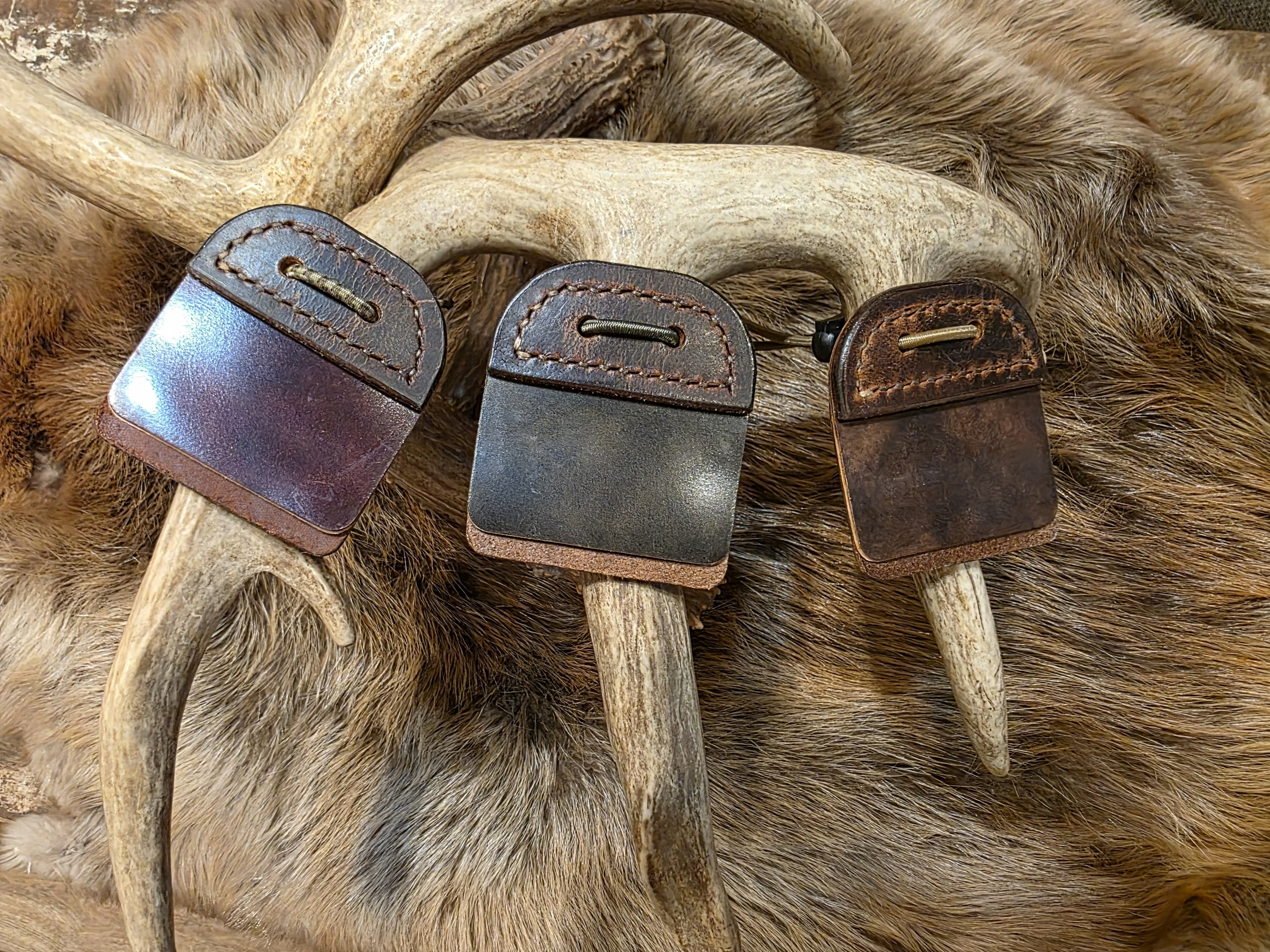 Brown Cordovan Shooting Tab