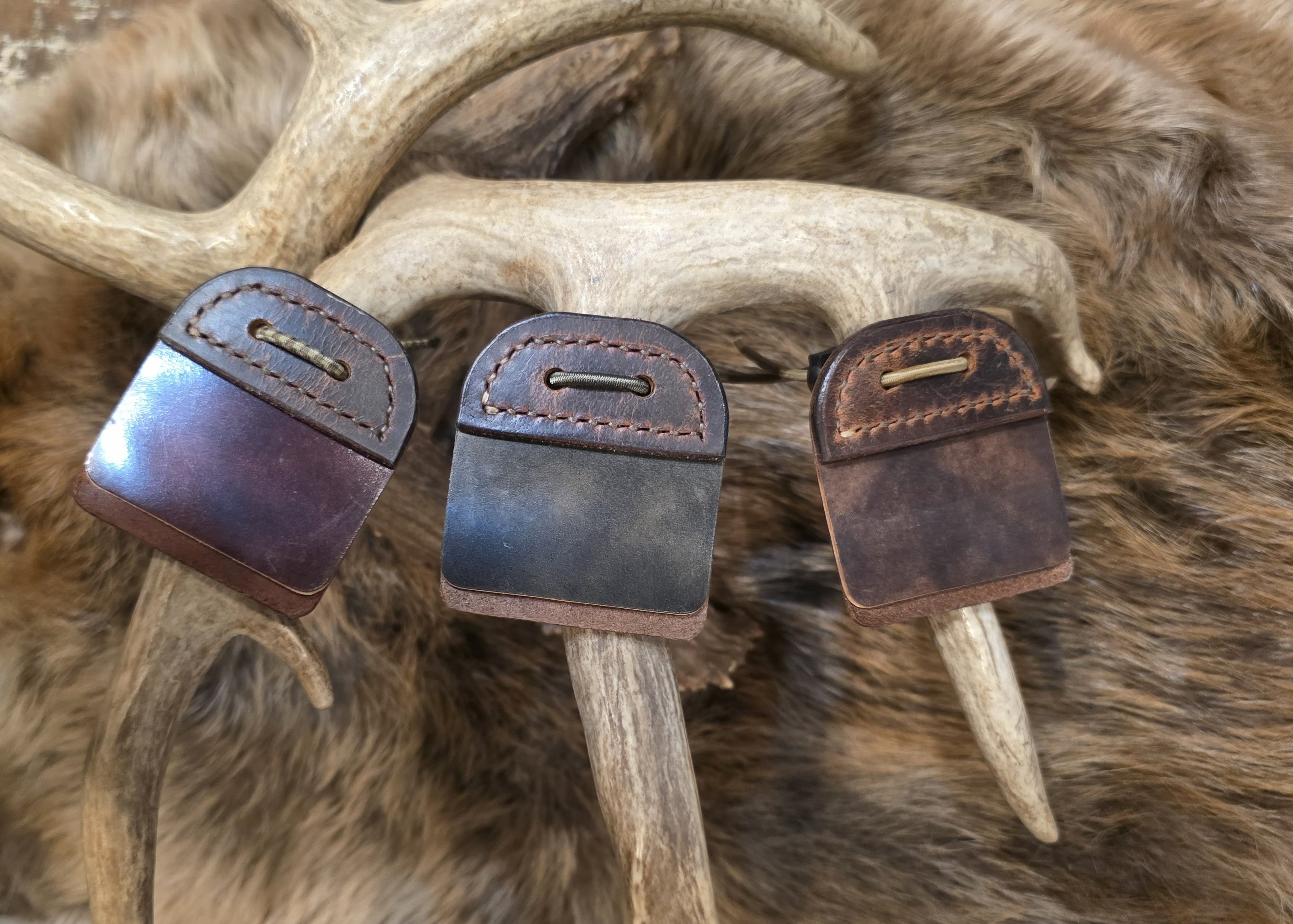 Brown Cordovan Shooting Tab