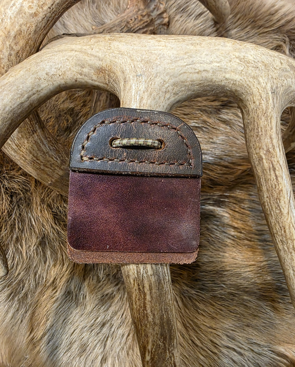 Burgundy Cordovan Shooting Tab