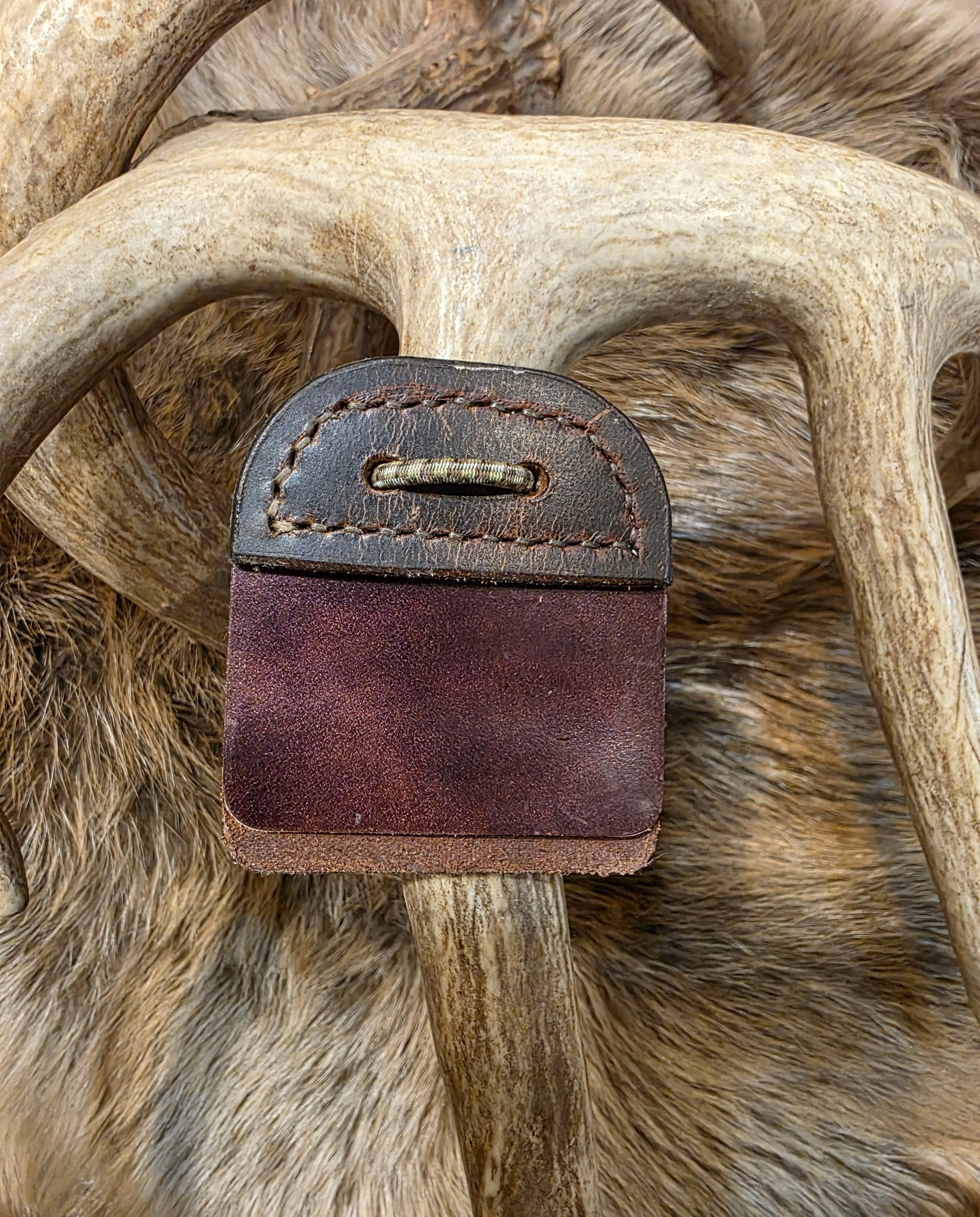 Burgundy Cordovan Shooting Tab