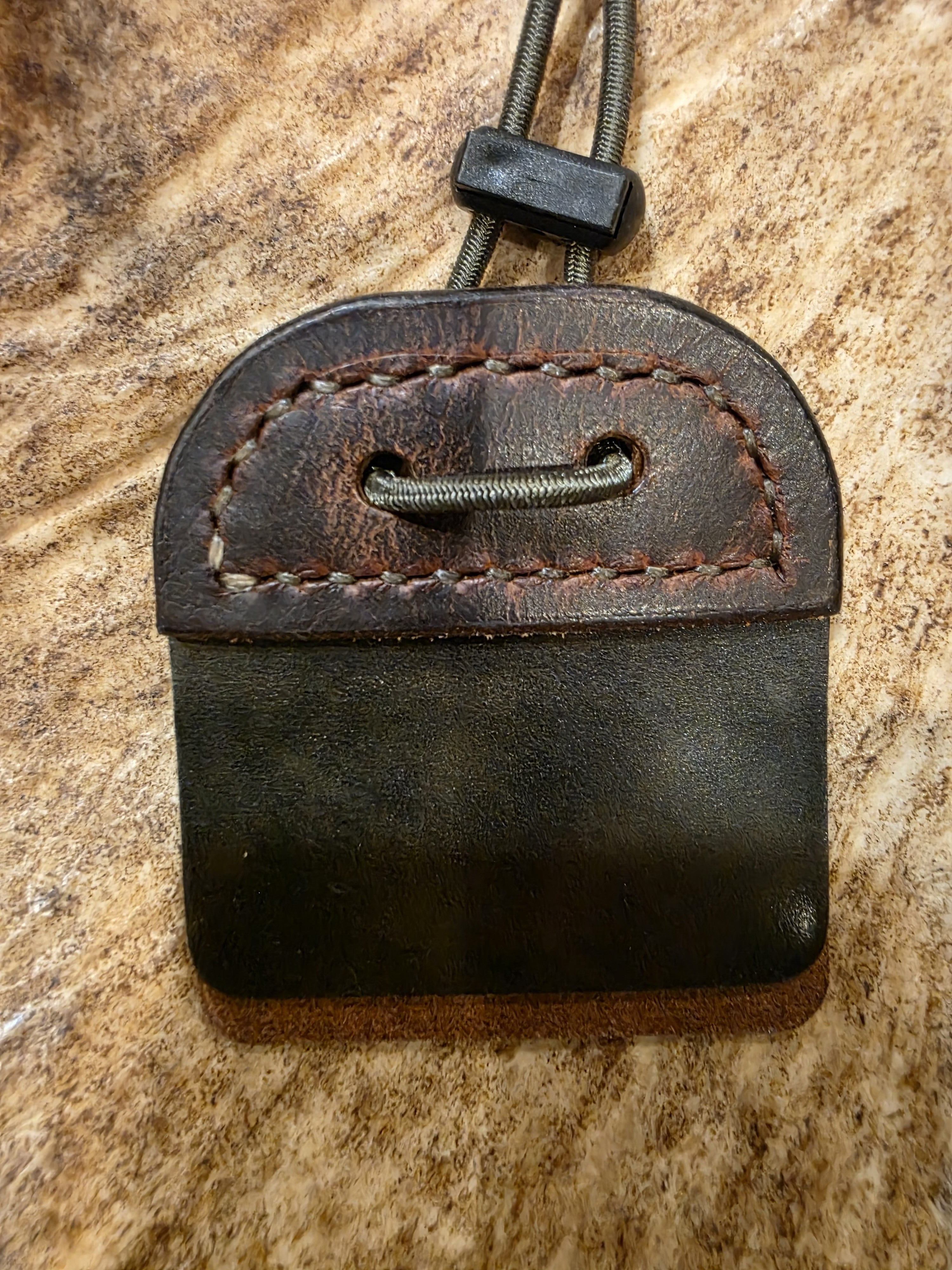 Green Cordovan Shooting Tab