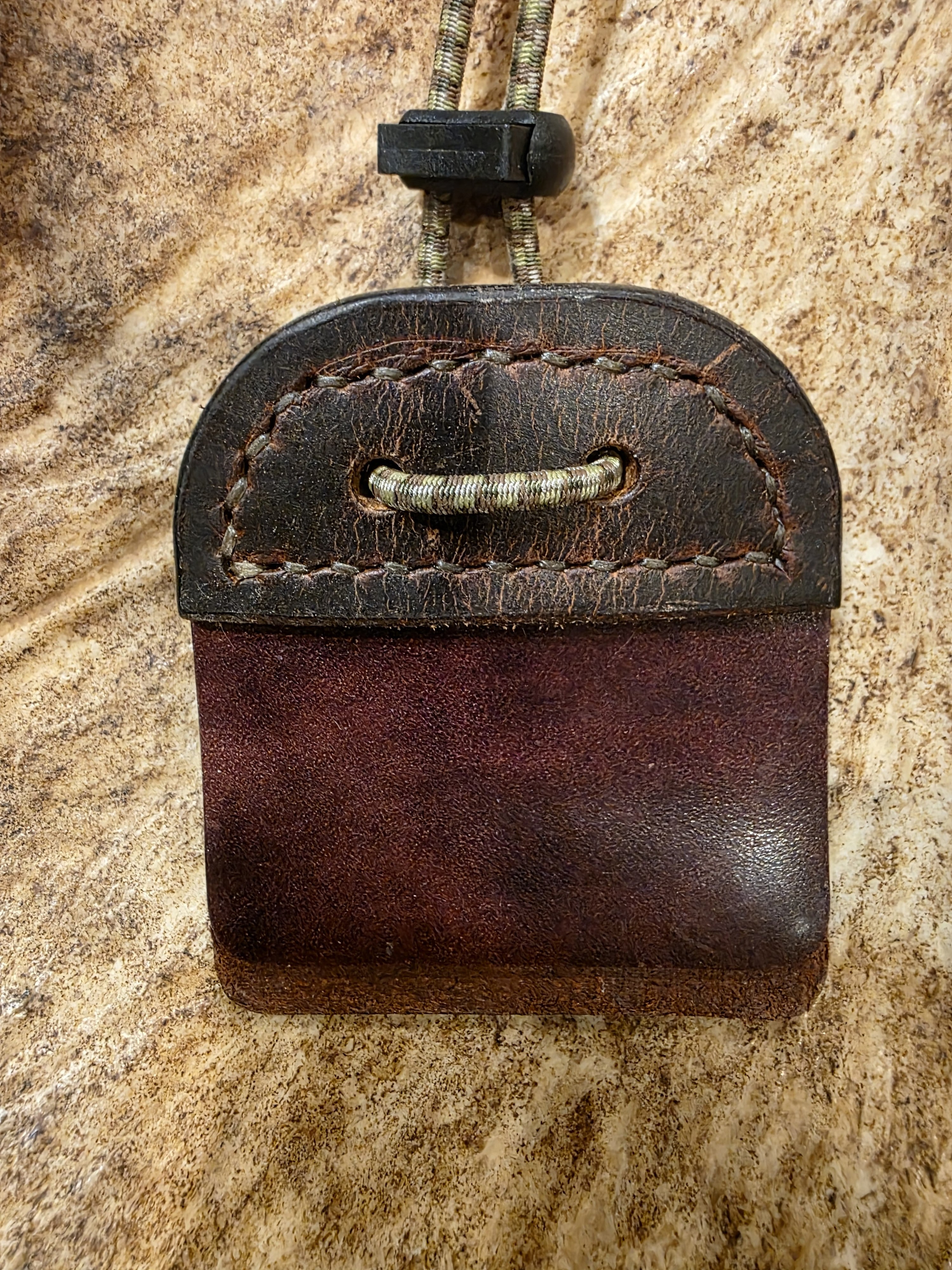 Burgundy Cordovan Shooting Tab
