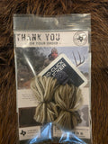 Lonestar Woods and Water Merino Wool String Silencers – 1 Pair (Desert Camo) (Copy)