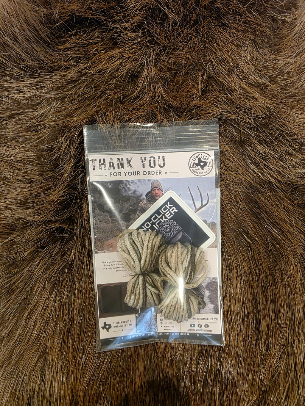 Lonestar Woods and Water Merino Wool String Silencers – 1 Pair (Desert Camo) (Copy)