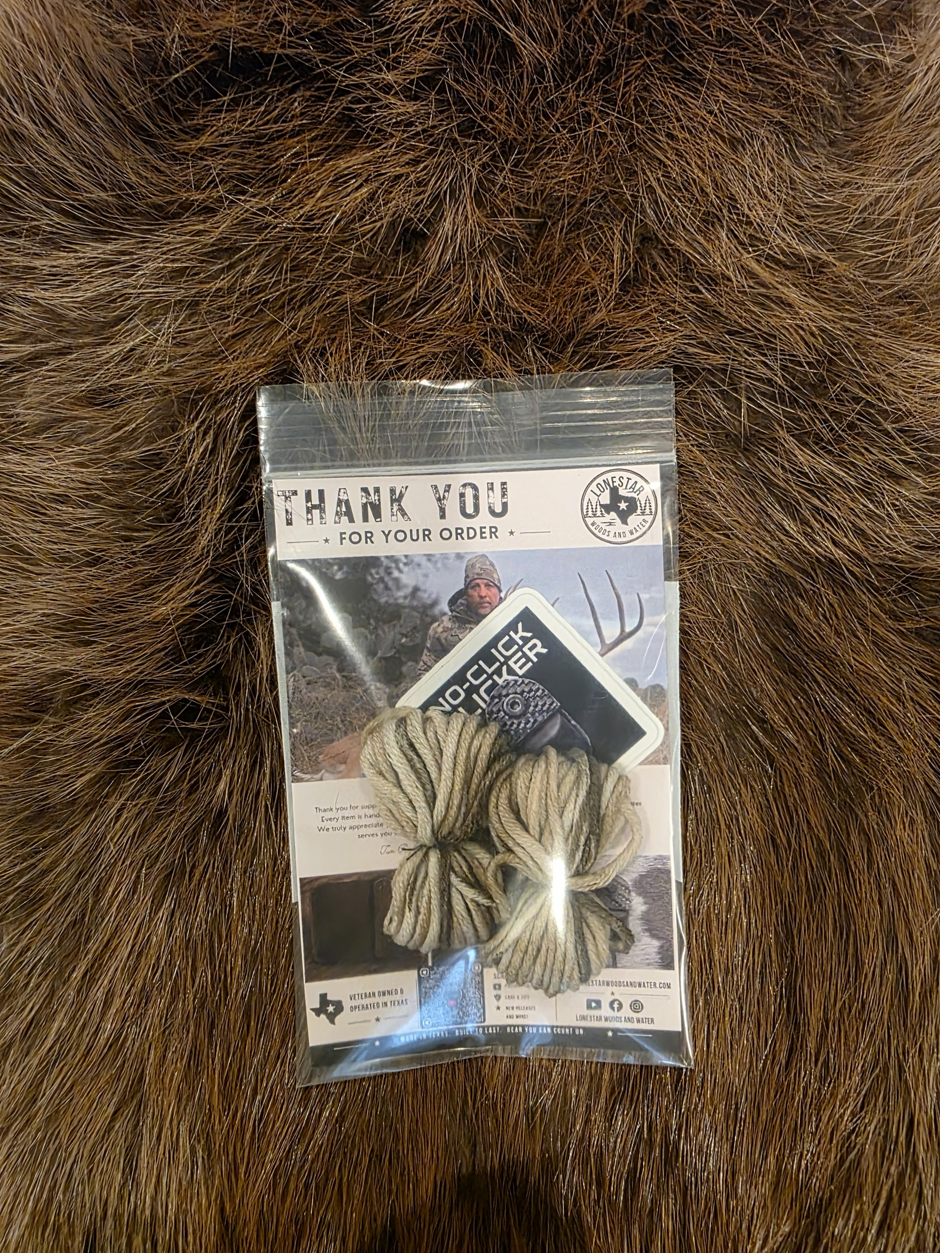 Lonestar Woods and Water Merino Wool String Silencers – 1 Pair (Desert Camo) (Copy)