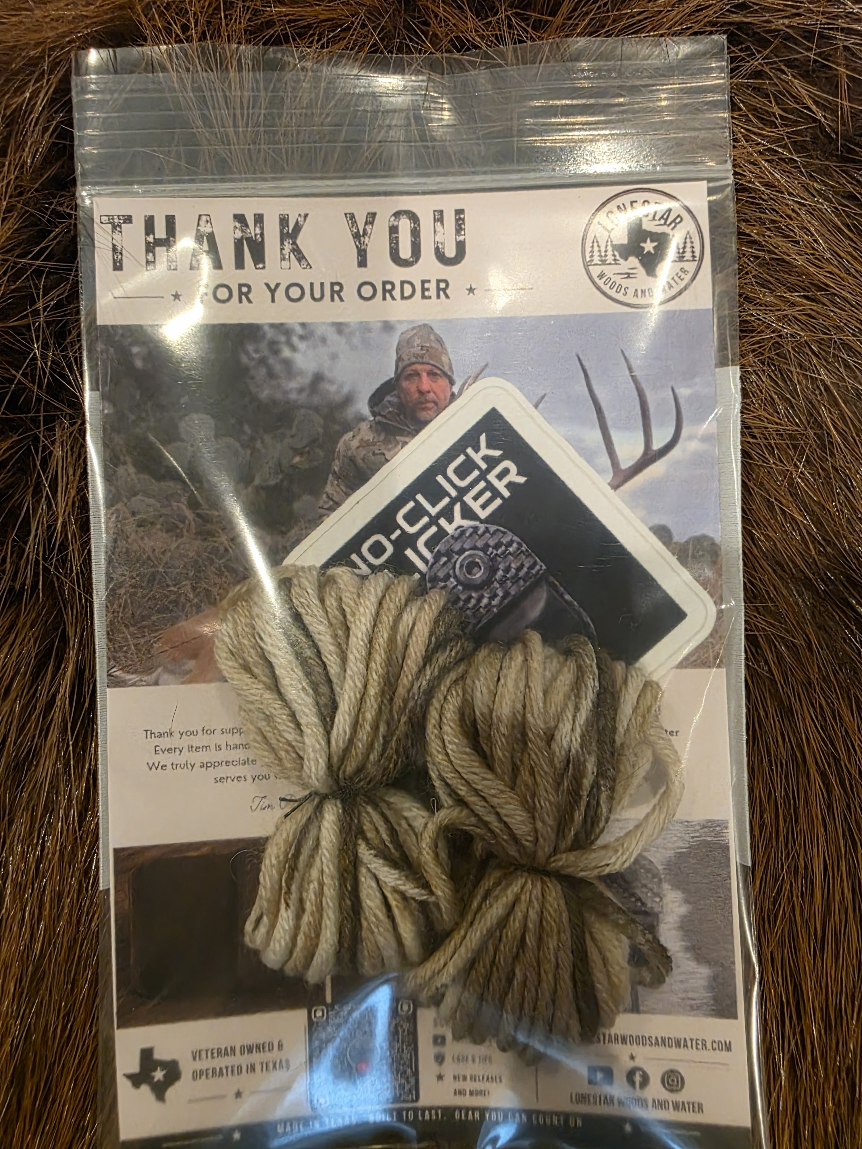 Lonestar Woods and Water Merino Wool String Silencers – 1 Pair (Desert Camo) (Copy)