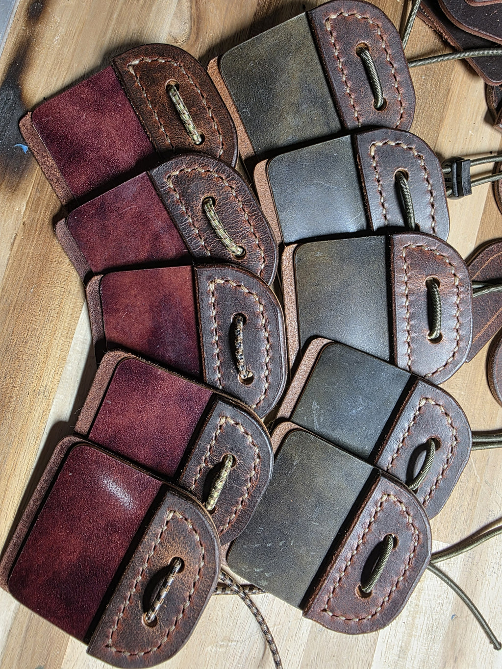 Green Cordovan Shooting Tab
