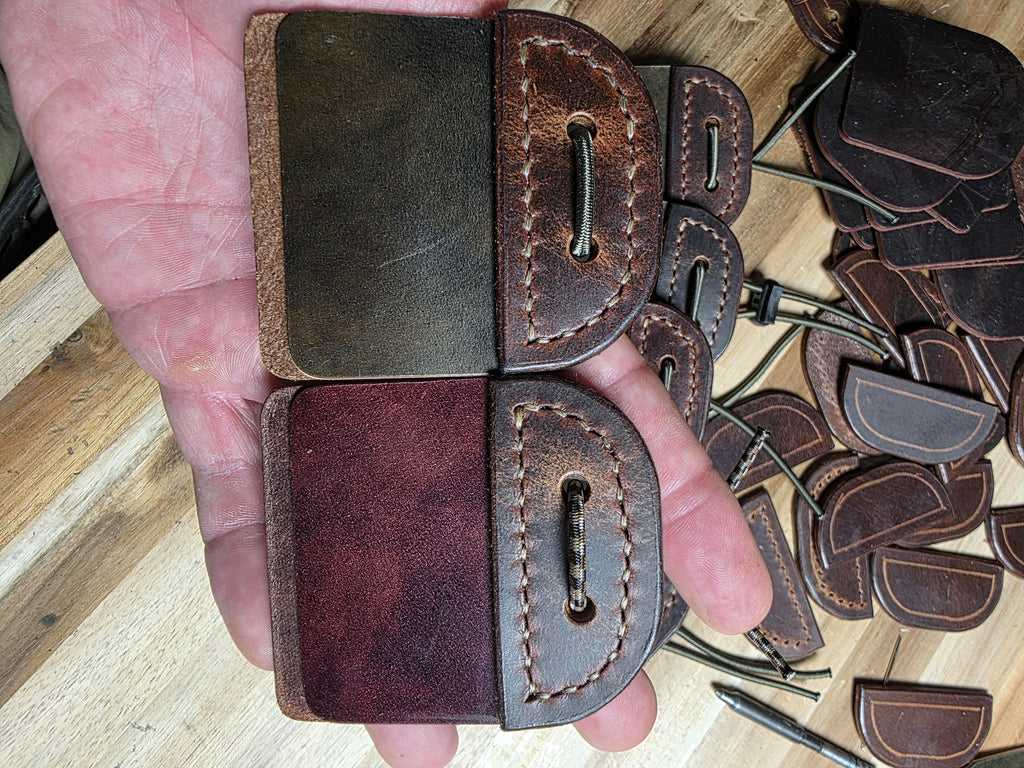 Green Cordovan Shooting Tab
